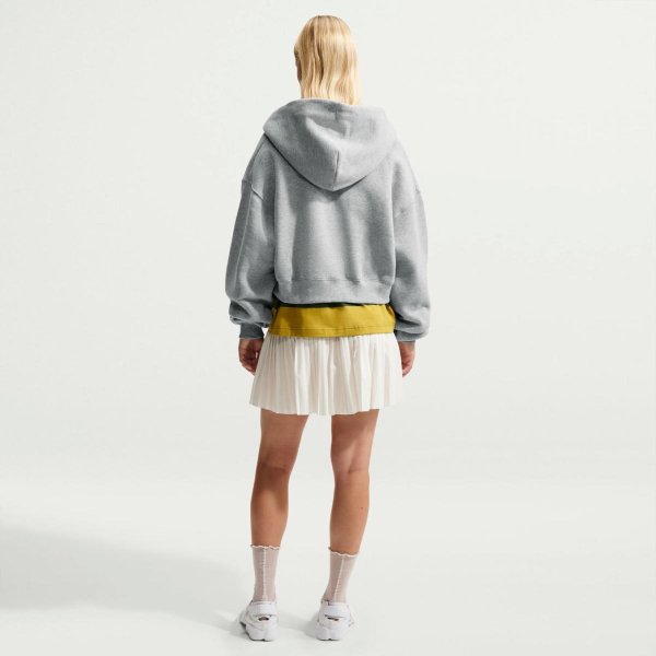Женская толстовка NIKE W NK STDO FLC MW OS CRP FZ HDY