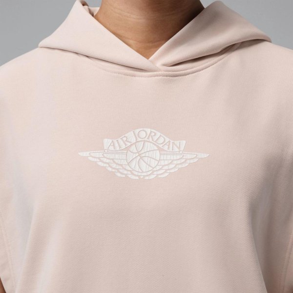 Женская толстовка NIKE W J FLT FLC FT SS TOP WNGS