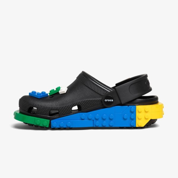 Тапочки CROCS X LEGO MASTERBRAND CREATIVITY CLOG «Black/Multi»