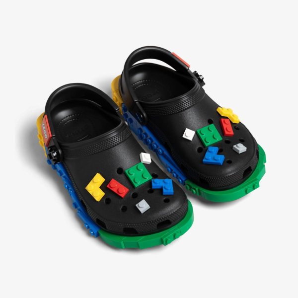 Тапочки CROCS X LEGO MASTERBRAND CREATIVITY CLOG «Black/Multi»