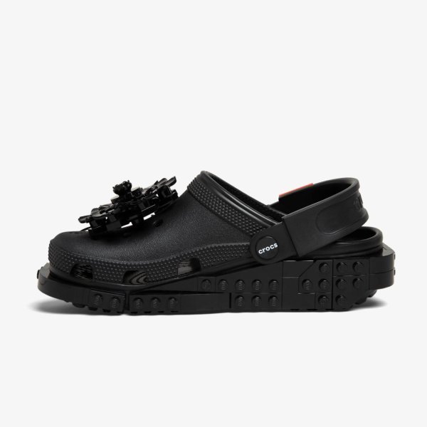 Тапочки женские CROCS X LEGO MIDNIGHT GARDEN BOTANICALS CLOG «Black»