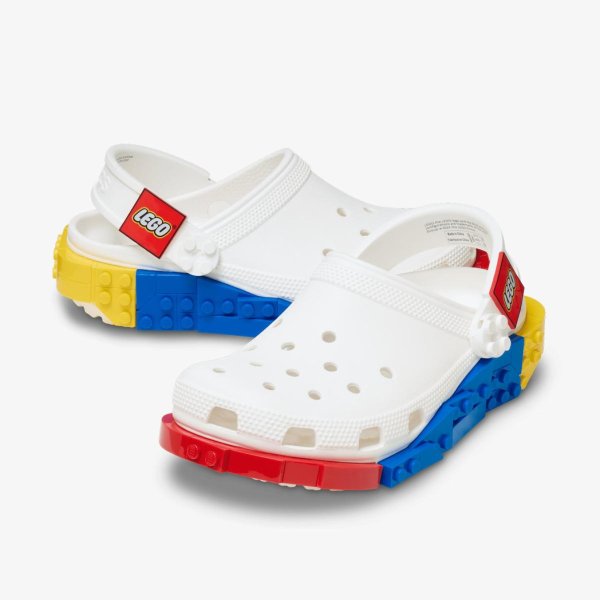 Тапочки CROCS X LEGO CREATIVITY CLOG «White/Multi»
