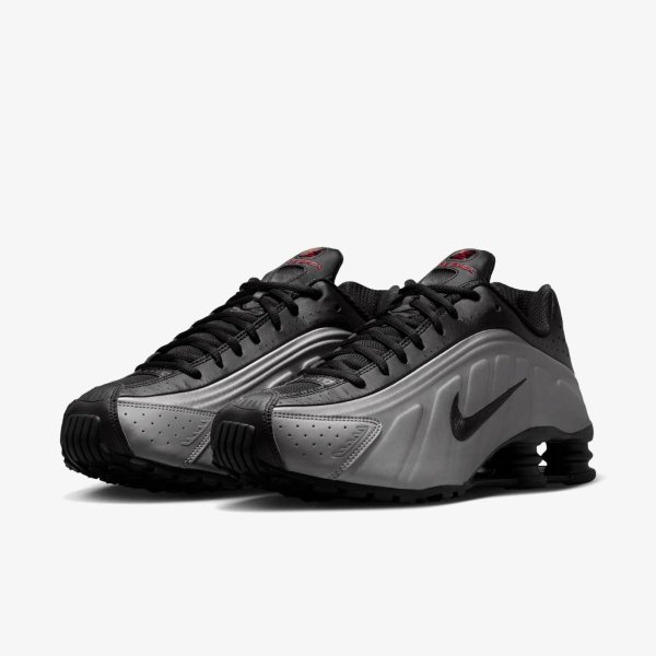 Чоловічі кросівки NIKE SHOX R4 «Pencil Point/University Red»