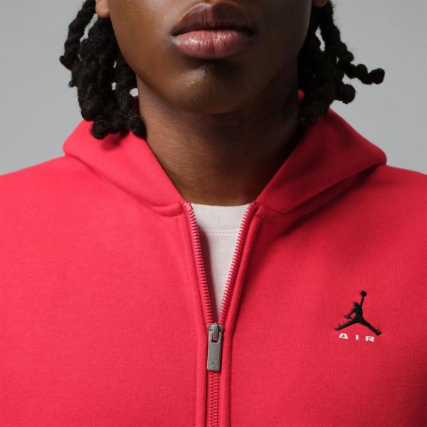 Чоловіча толстовка JORDAN BROOKLYN ST FULL ZIP BB «Ma Red»
