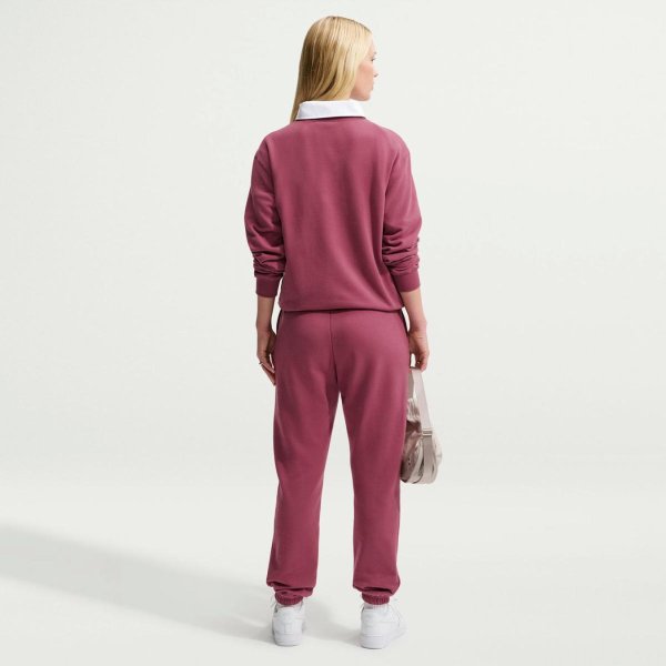 Жіночі штани NIKE STUDIO FLEECE LIGHTWEIGHT MID-RISE STANDARD CUFFED PANTS