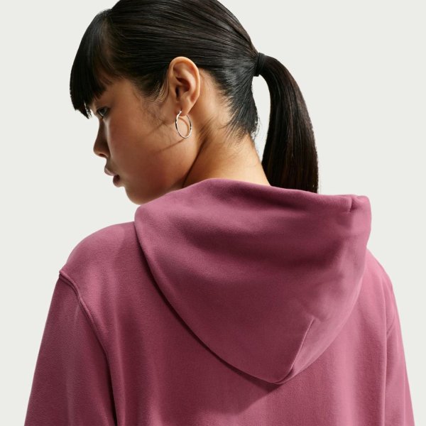 Жіноча толстовка NIKE STUDIO FLEECE LIGHTWEIGHT STANDARD FULL-ZIP HOODIE