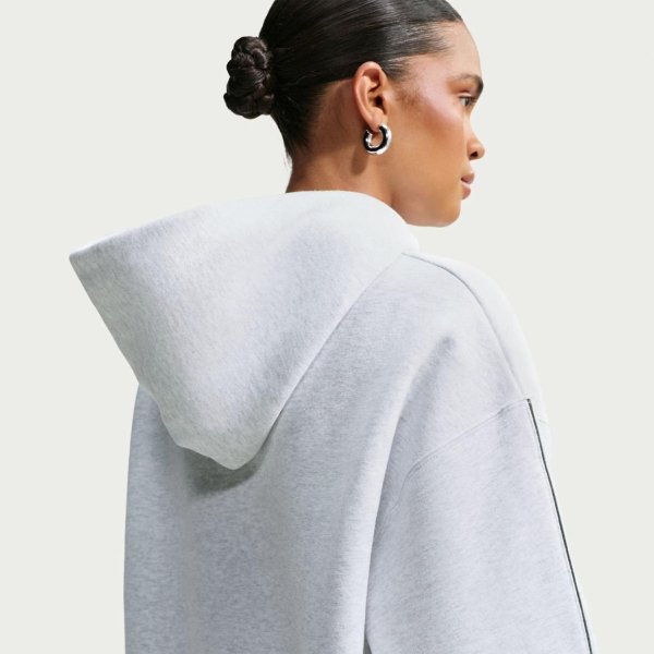 Жіноча толстовка NIKE STUDIO FLEECE OVERSIZED PULLOVER HOODIE
