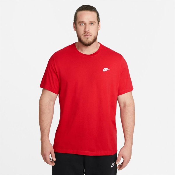 Чоловіча футболка NIKE SPORTSWEAR CLUB TEE «University Red»