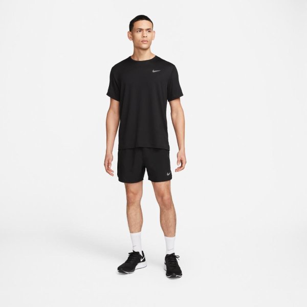 Мужская футболка NIKE MILER DRI-FIT UV SHORT-SLEEVE RUNNING TOP