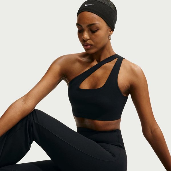 Жіночий спортивний топ NIKE ZENVY LIGHT-SUPPORT PADDED LONGLINE SPORTS BRA