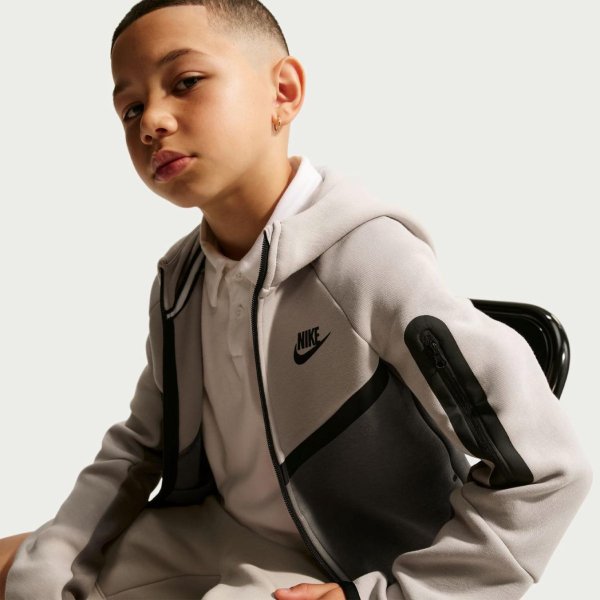Детская толстовка NIKE TECH FLEECE FULL-ZIP HOODIE