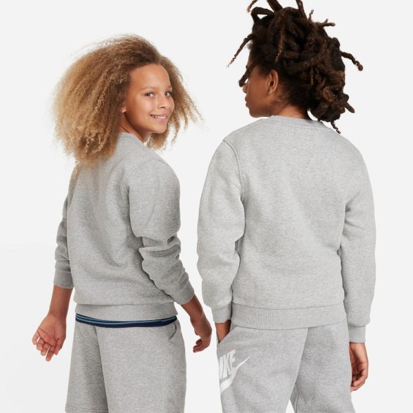 Дитяча толстовка для хлопчиків NIKE NSW CLUB FLEECE CREW