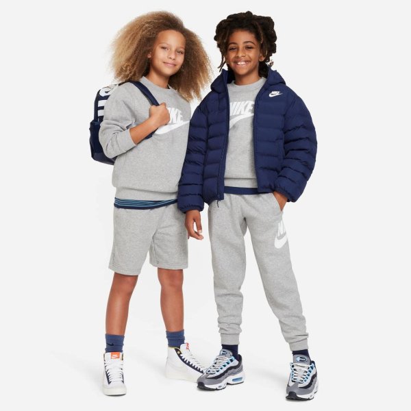 Дитяча толстовка для хлопчиків NIKE NSW CLUB FLEECE CREW