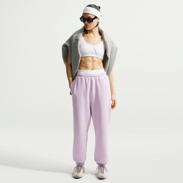 Жіночі штани NIKE STUDIO FLEECE MEDIUM WEIGHT HIGH-RISE