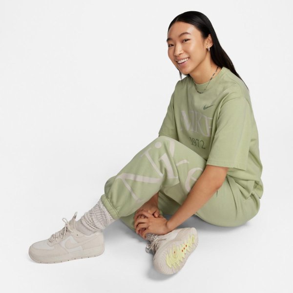 Жіночі штани NIKE W NSW PHNX FLC OS LOGO SWTPNT