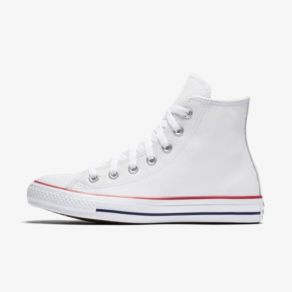 Кеди CONVERSE CHUCK TAYLOR ALL STAR HI LEATHER WHITE