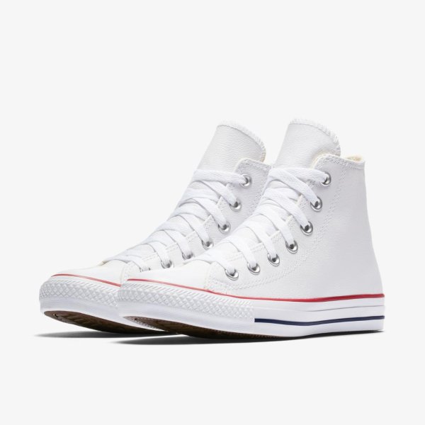 Кеди CONVERSE CHUCK TAYLOR ALL STAR HI LEATHER WHITE