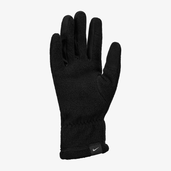 Женские перчатки NIKE NIKE W ONE THERMA-FIT FLEECE TG BLACK/WHITE L