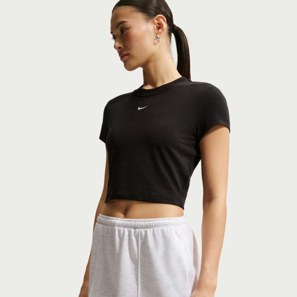 Жіноча футболка NIKE W NSW NK CHLL KNT CRP