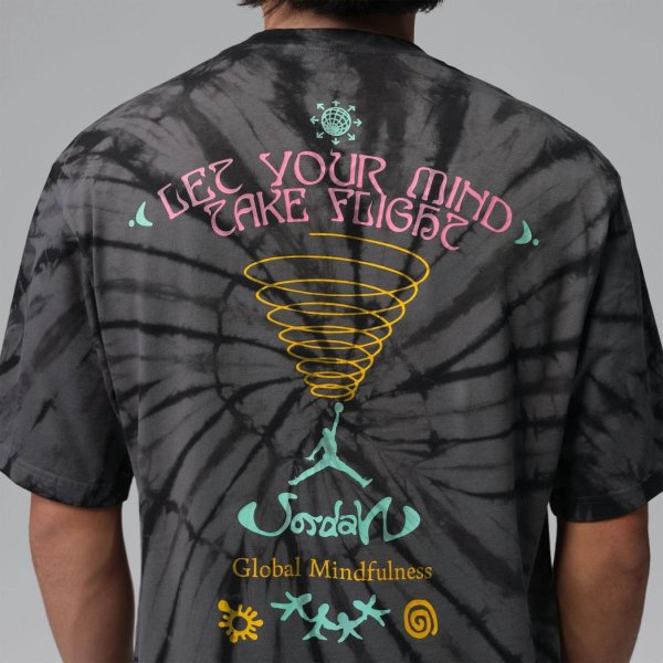 Чоловіча футболка JORDAN M J BRK TIE DYE FEST SS CRW