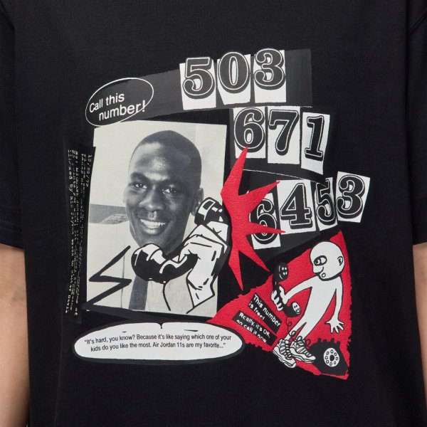 Жіноча футболка JORDAN W J FLT SS GF GFX TEE VLT