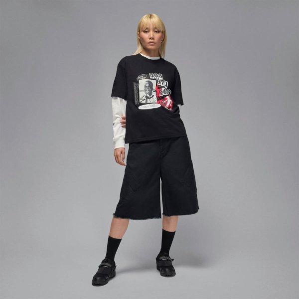 Жіноча футболка JORDAN W J FLT SS GF GFX TEE VLT