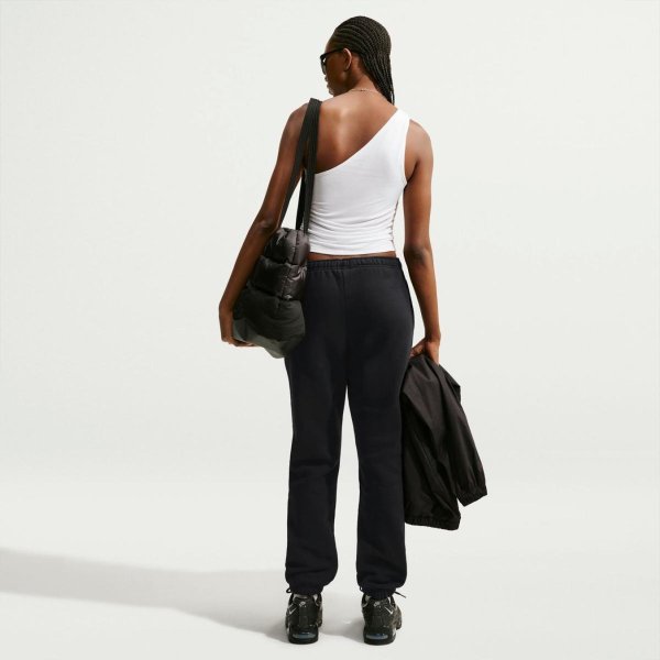 Женские брюки NIKE STUDIO FLEECE MEDIUM WEIGHT MID-RISE STANDARD CUFFED PANT