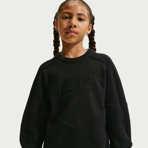 Дитяча толстовка NIKE K NSW CLN CREW SWEATER