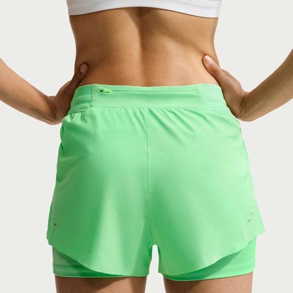 Жіночі шорти NIKE SWIFT DRI-FIT MID-RISE 2-IN-1 RUNNING SHORTS