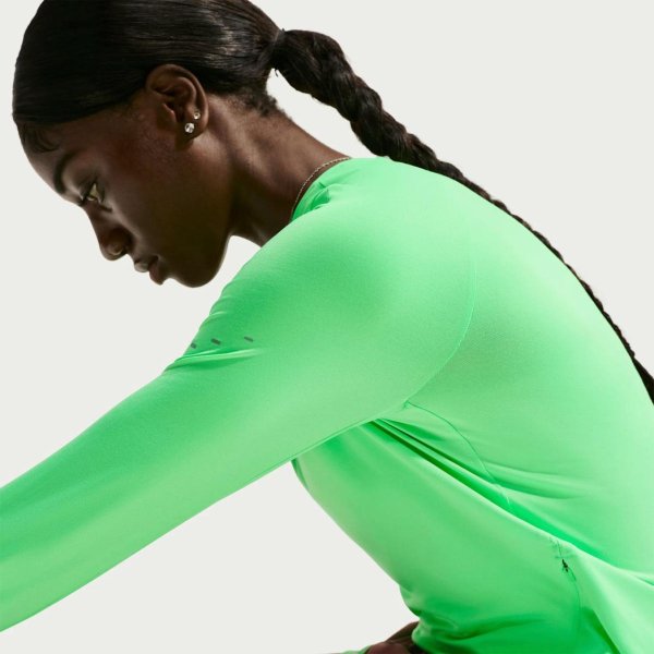 Женская футболка с длинным рукавом NIKE SWIFT DRI-FIT UV LONG SLEEVE CREW