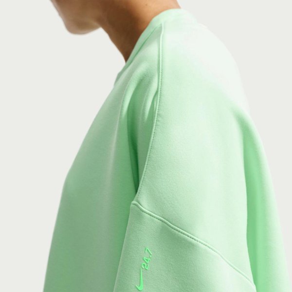 Женская толстовка NIKE 24.7 IMPOSSIBLYSOFT DRI-FIT OVERSIZED CREW-NECK
