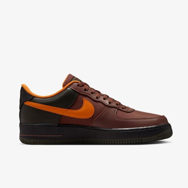 Чоловічі кросівки NIKE AIR FORCE 1 GORE-TEX FAUNA BROWN / ORANGE