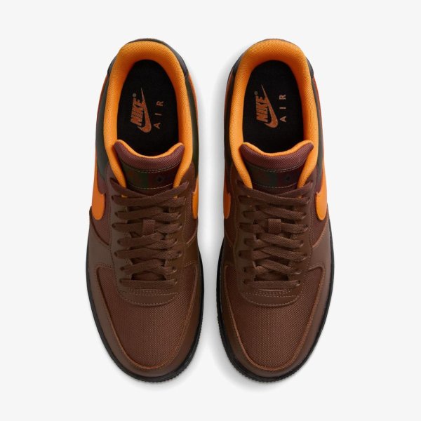 Чоловічі кросівки NIKE AIR FORCE 1 GORE-TEX FAUNA BROWN / ORANGE