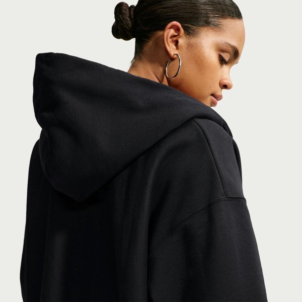 Женская толстовка NIKE W NK STUDIO FLEECE HVY (HEAVYWEIGHT) OS FZ HDY