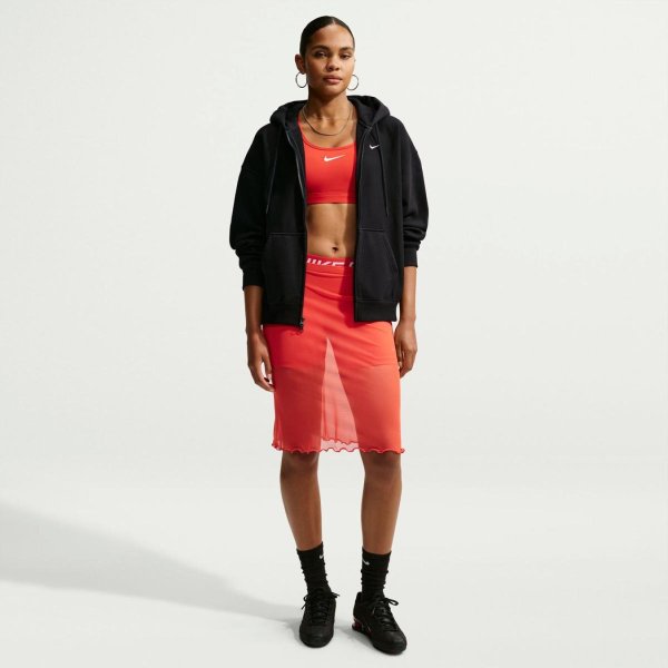 Женская толстовка NIKE W NK STUDIO FLEECE HVY (HEAVYWEIGHT) OS FZ HDY
