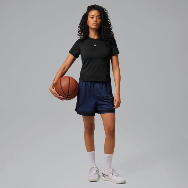 Жіноча футболка JORDAN SPORT ESSENTIALS DRI-FIT SHORT-SLEEVE TOP