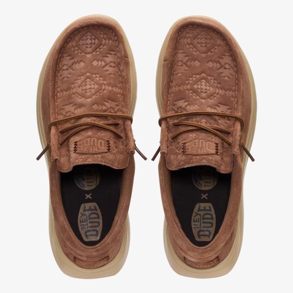 Чоловічі клоги HEYDUDE WALLY COMF TETON SUEDE SHC/MLT