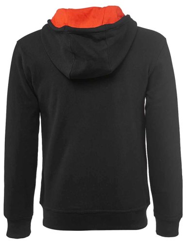 Толстовка Wilson m SCRIPT COTTON FZ HOODY BK/RD