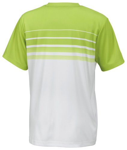 Футболка Wilson jr SP STRIPED CREW GR/WH