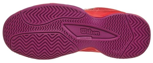 Кроссовки для тенниса Wilson jr KAOS COMP RD/CORAL/PK