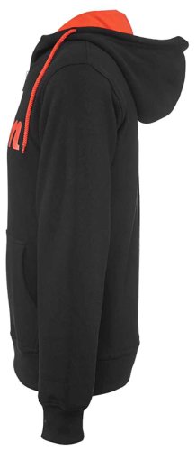 Толстовка Wilson m SCRIPT COTTON FZ HOODY BK/RD