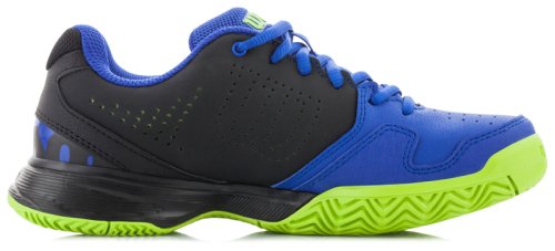 Кроссовки для тенниса Wilson jr KAOS COMP BLUE IRIS/BK/GR