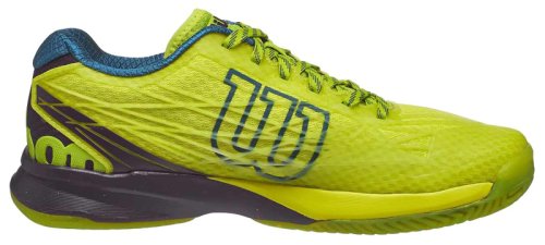 Кроссовки для тенниса Wilson m KAOS LIME/NAVY