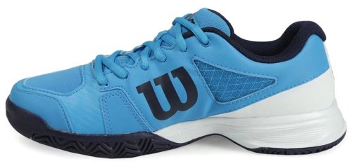 Кроссовки для тенниса Wilson jr RUSH PRO 2.5 OCEAN/WH
