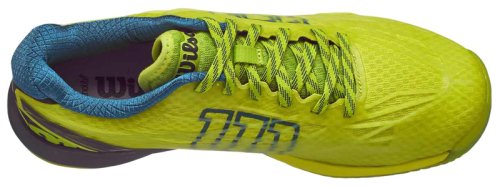 Кроссовки для тенниса Wilson m KAOS LIME/NAVY