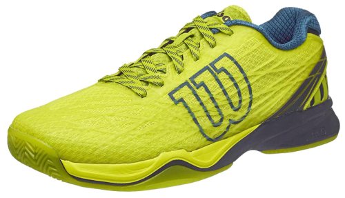 Кроссовки для тенниса Wilson m KAOS CC LIME/NAVY
