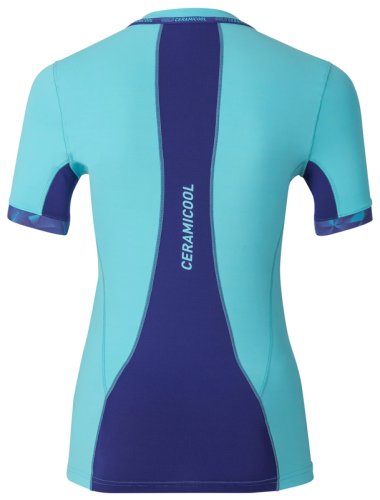 Термобелье (верх) Odlo Shirt s/s crew neck Ceramicool pro