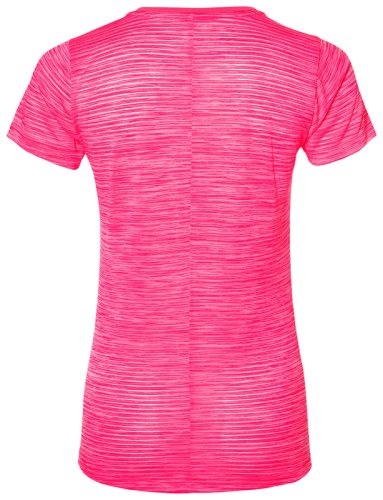 Футболка Asics FUZEX V-NECK SS TOP PNK W