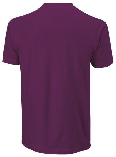 Футболка Wilson m SHOULDER COTTON TEE PURPLE