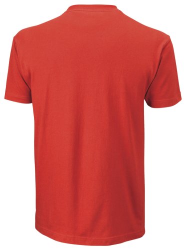Футболка Wilson m SCRIPT COTTON TEE RED